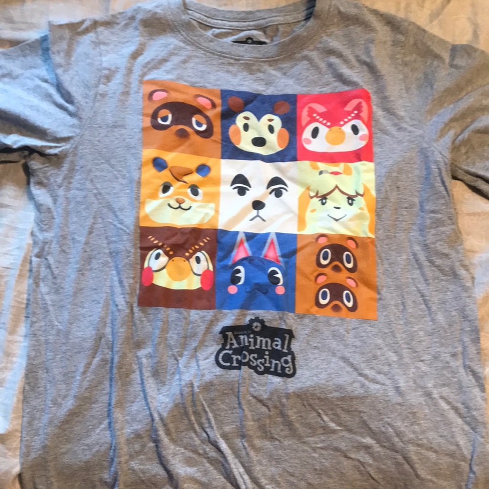 Kids XL animal crossing tee